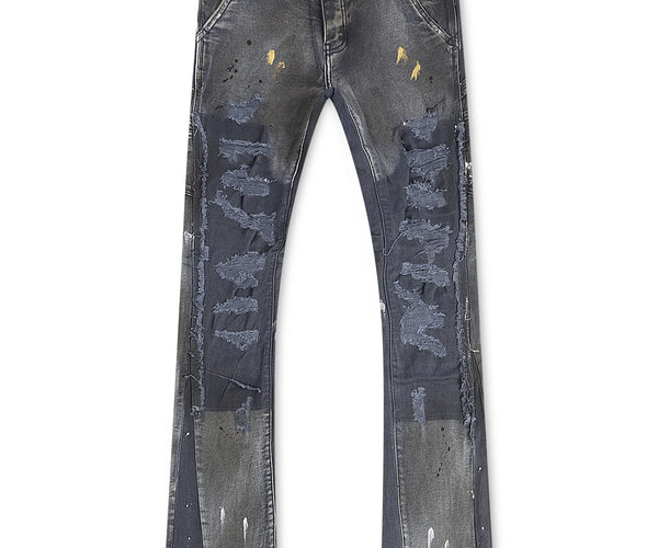 【即日発送】VALABASAS バラバサス　stacked 30 Shop the Valabasas Stellar Night Stacked Jeans - Dark Blue – Denim