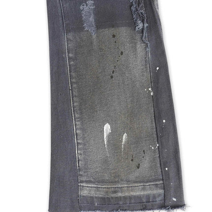 Valabasas Stellar Night Stacked Jeans - Dark Blue