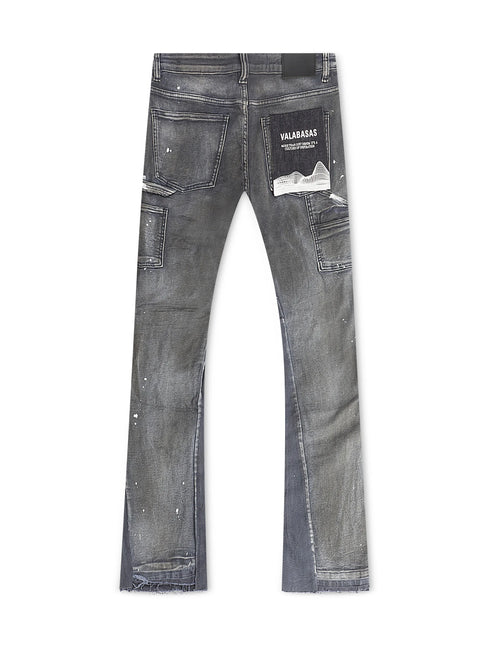 Valabasas Stellar Night Stacked Jeans - Dark Blue