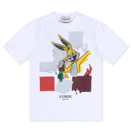 ICEBERG BUGS BUNNY TEE - WHITE IVORY ICEBERG
