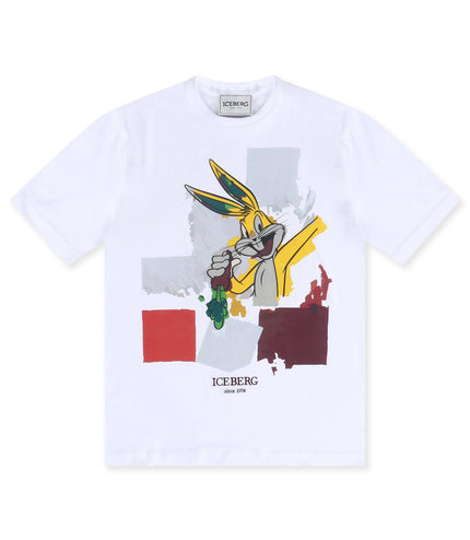 ICEBERG BUGS BUNNY TEE - WHITE IVORY ICEBERG