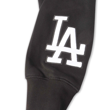 Pro Standard LA Dodgers Wingspan Drop Shoulder Hoodie - Black/White