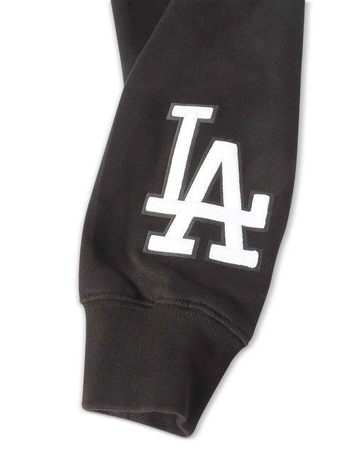 Pro Standard LA Dodgers Wingspan Drop Shoulder Hoodie - Black/White