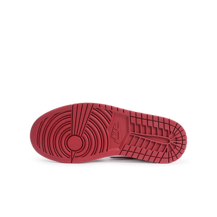 Air Jordan Womens 1 Mid SE - White/Team Red