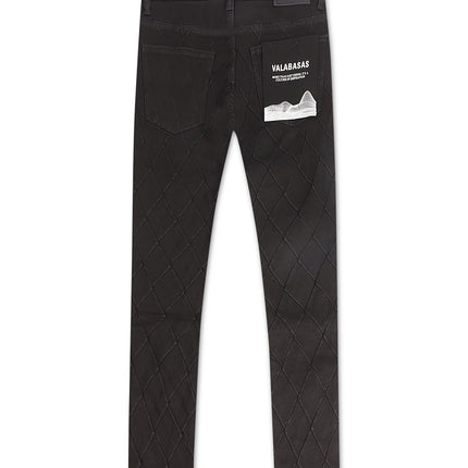 Valabasas Drift Skinny Jeans - Jet Black