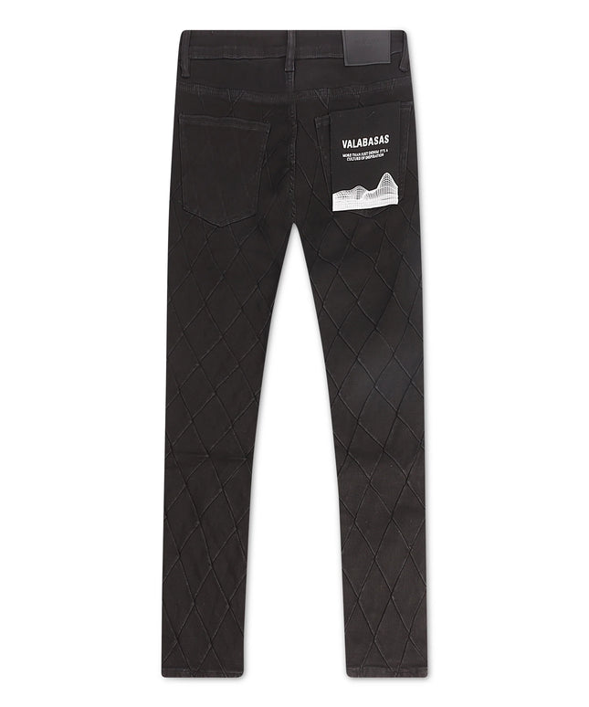 Valabasas Drift Skinny Jeans - Jet Black