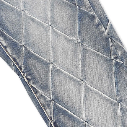 Valabasas Tire Stacked Jeans - Blue Washed