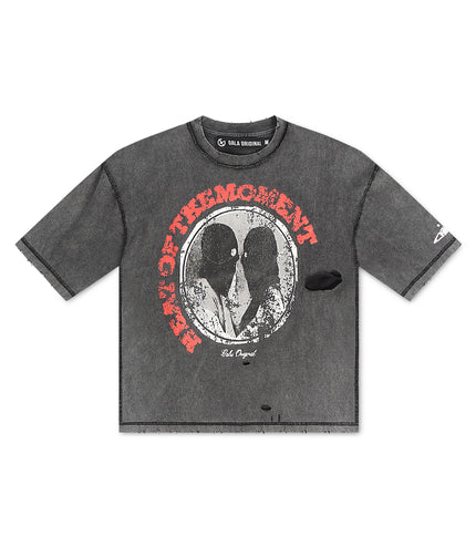Gala Original Heat Cropped Tee - Charcoal