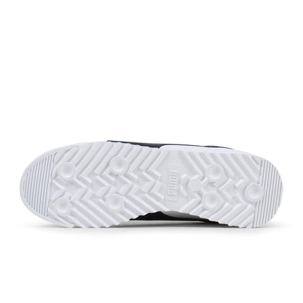 PUMA MENS ROMA BASIC - WHITE/NAVY PUMA