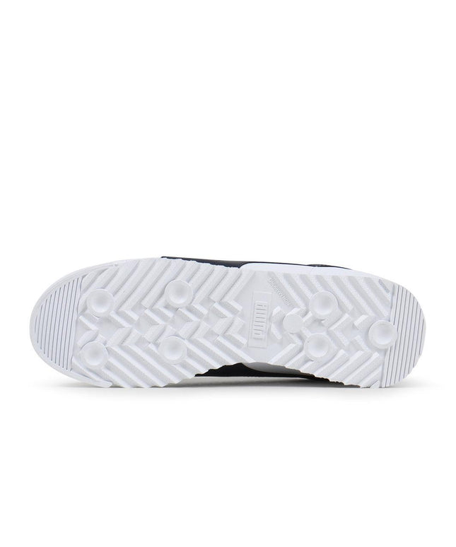 PUMA MENS ROMA BASIC - WHITE/NAVY PUMA