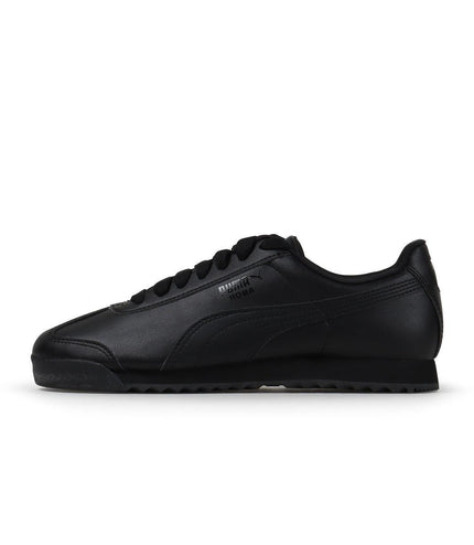 PUMA MENS ROMA BASIC - BLACK/BLACK PUMA