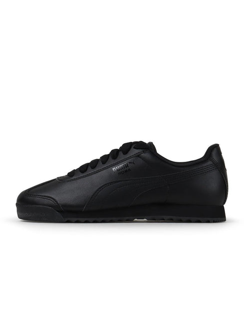 PUMA MENS ROMA BASIC - BLACK/BLACK PUMA