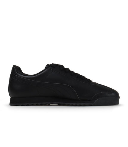 PUMA MENS ROMA BASIC - BLACK/BLACK PUMA