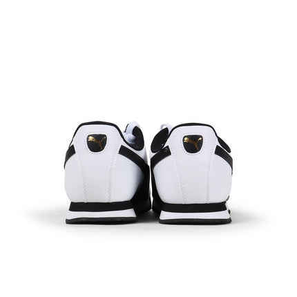 PUMA MENS ROMA BASIC - WHITE/BLACK PUMA