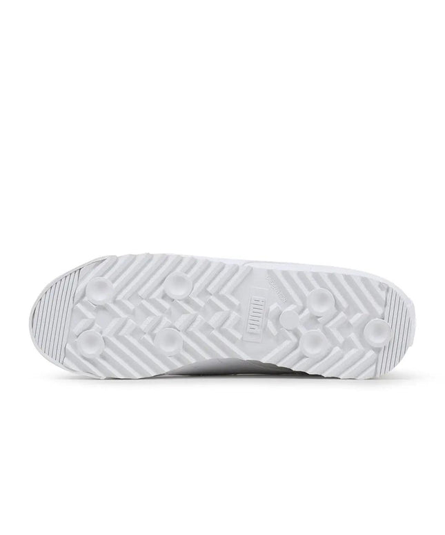 PUMA MENS ROMA BASIC - WHITE/ LIGHT GREY PUMA