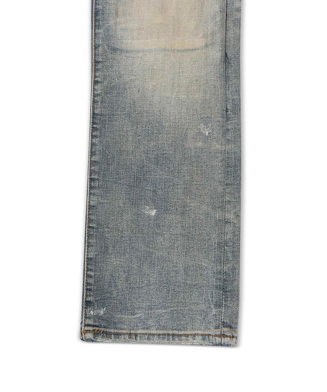 Jordan Craig Dimensional Denim Straight Leg Jeans - Iced Lager