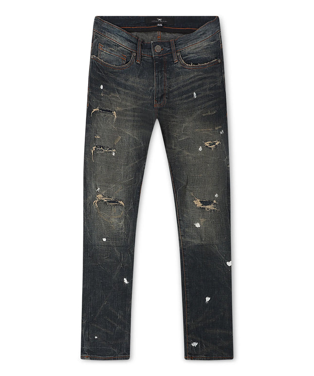 Jordan Craig Dimensional Denim Straight Leg Jeans - Desert Storm