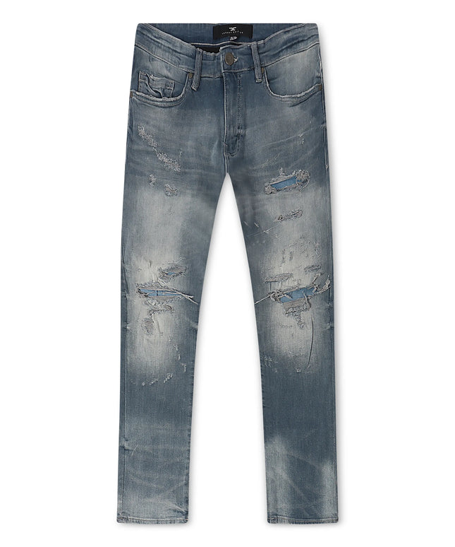 Jordan Craig Heart Break Straight Leg Jeans - Seastorm