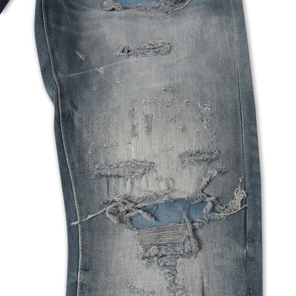 Jordan Craig Heart Break Straight Leg Jeans - Seastorm
