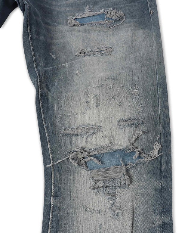 Jordan Craig Heart Break Straight Leg Jeans - Seastorm