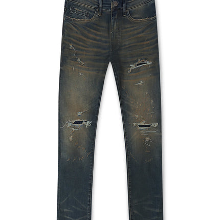 Jordan Craig Heart Break Straight Leg Jeans - Gold Miner