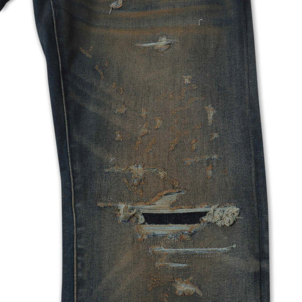 Jordan Craig Heart Break Straight Leg Jeans - Gold Miner