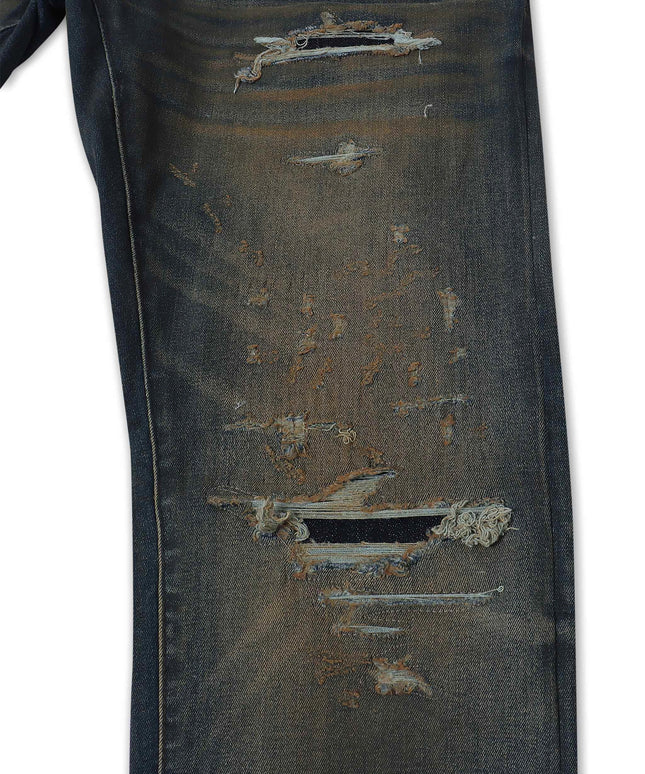 Jordan Craig Heart Break Straight Leg Jeans - Gold Miner