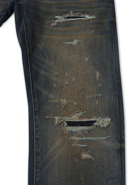 Jordan Craig Heart Break Straight Leg Jeans - Gold Miner