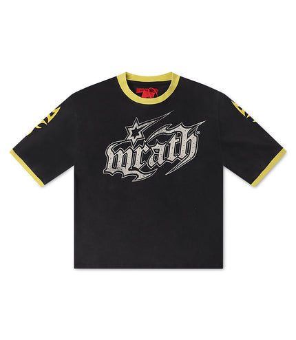 Wrathboy Child of God Cropped Tee - Black