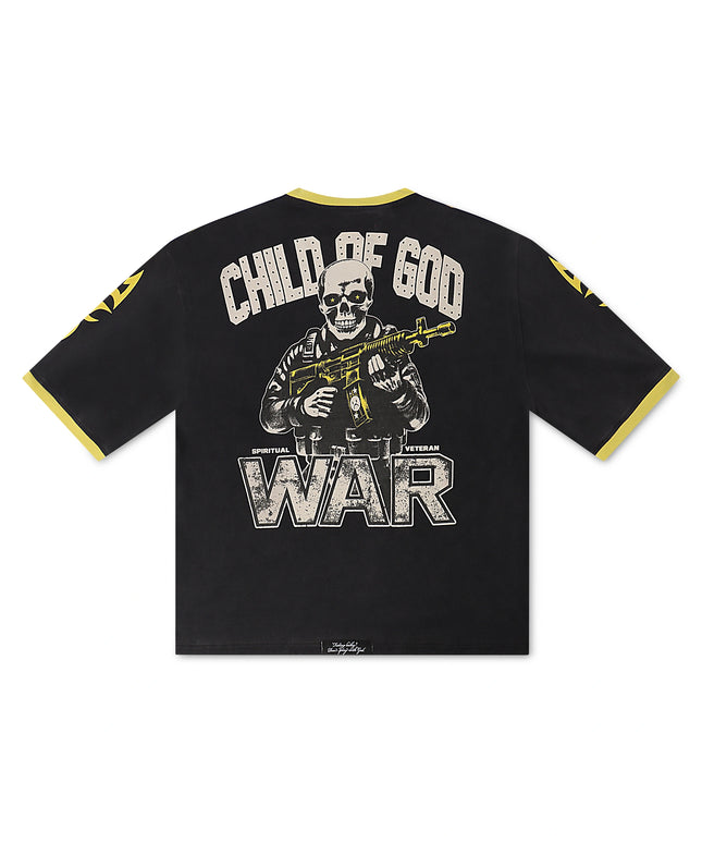 Wrathboy Child of God Cropped Tee - Black