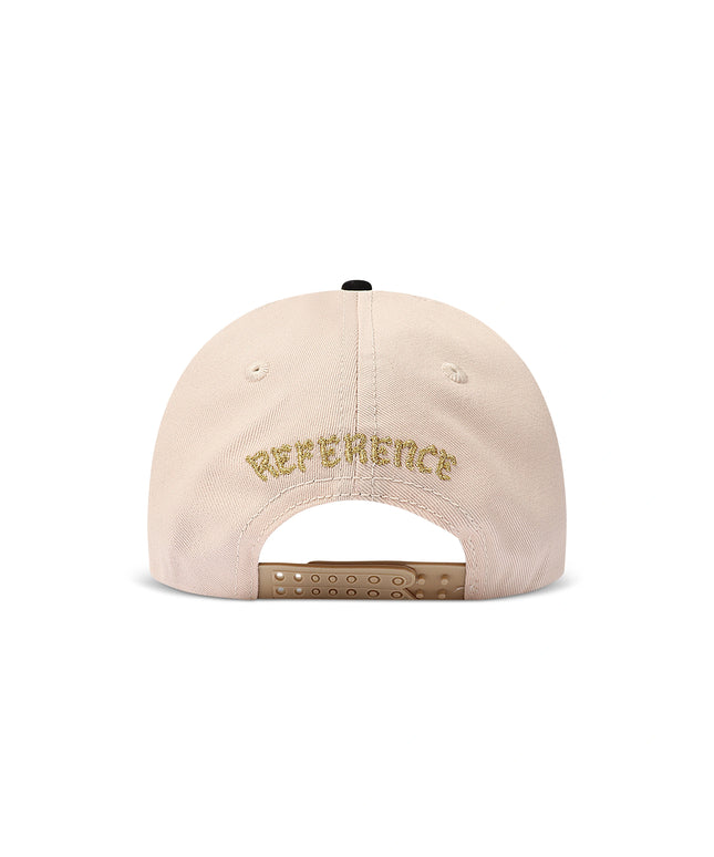 Reference Mirrored LA Hat - Cream/Black