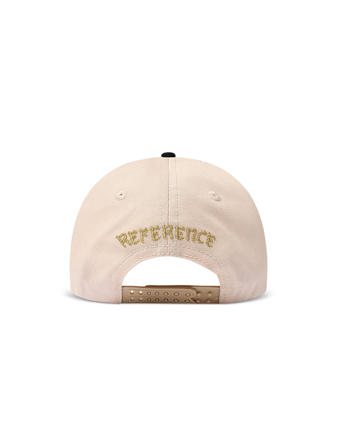 Reference Mirrored LA Hat - Cream/Black