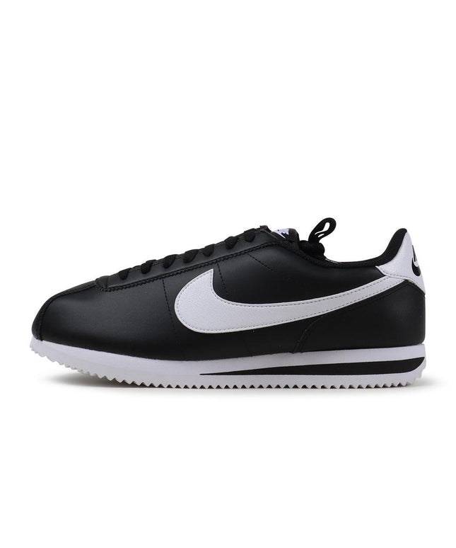 NIKE MENS CORTEZ - BLACK WHITE NIKE