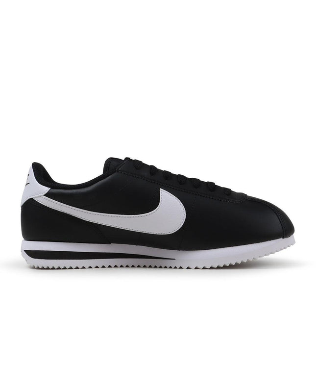 NIKE MENS CORTEZ - BLACK WHITE NIKE