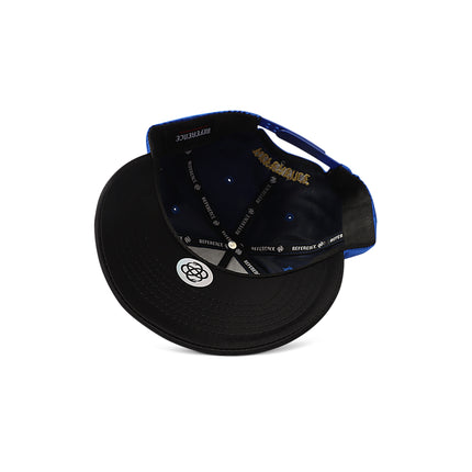 Reference Paradise La Crystals Hat - Royal Satin/Black