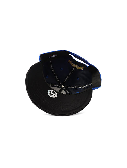Reference Paradise La Crystals Hat - Royal Satin/Black