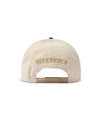 Reference Paradise La Corduroy Hat - Cream/Royal