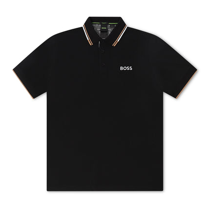 Boss Green Paddy Pro Polo - Black