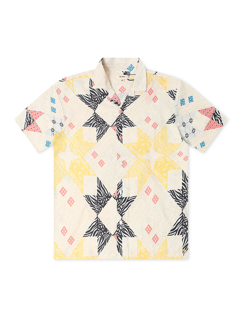 BLDG4 Puff Puff Woven Shirt - Whisper White