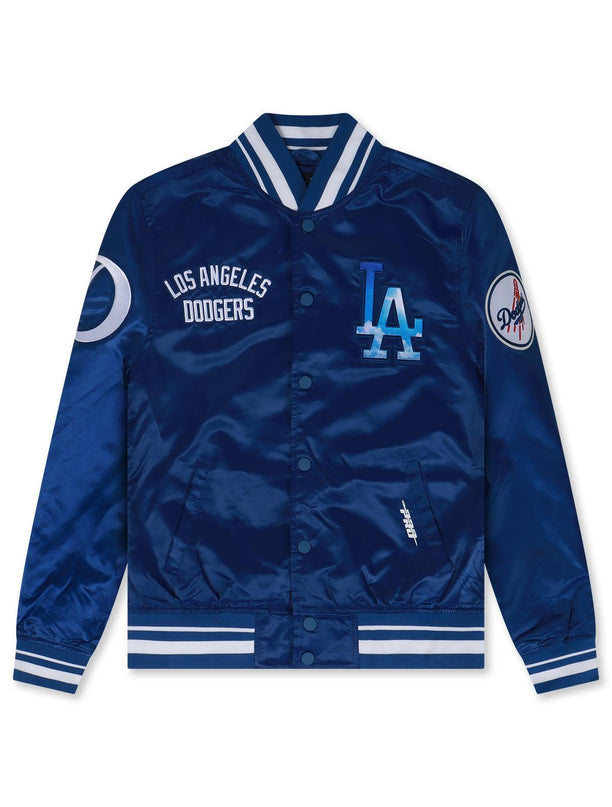 PROMAX LA DODGERS CITY CENTRIC SATIN JACKET - DODGER BLUE PROMAX