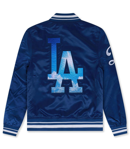 PROMAX LA DODGERS CITY CENTRIC SATIN JACKET - DODGER BLUE PROMAX