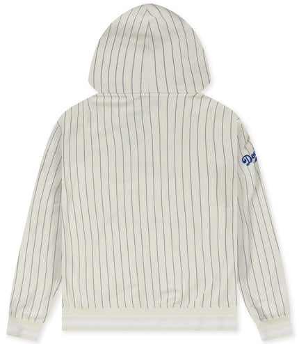 PROMAX BROOKLYN DODGERS PINSTRIPE RETRO  HOODIE - EGGSHELL PROMAX