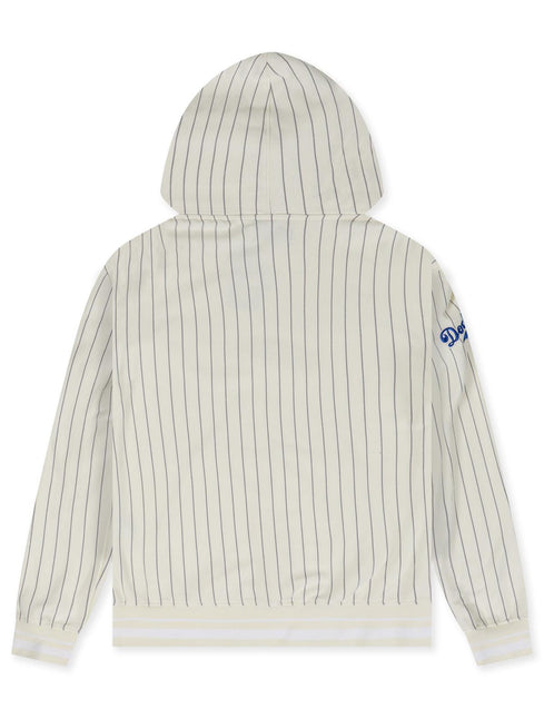 PROMAX BROOKLYN DODGERS PINSTRIPE RETRO  HOODIE - EGGSHELL PROMAX