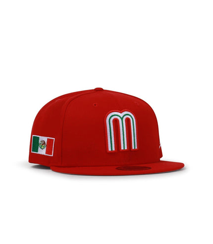 NEW ERA MEXICO HAT SNAPBACK - RED NEW ERA