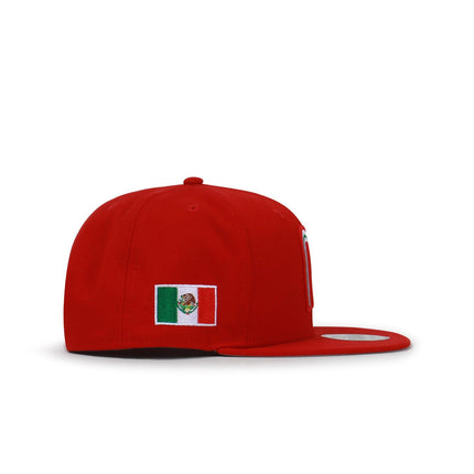 NEW ERA MEXICO HAT SNAPBACK - RED NEW ERA