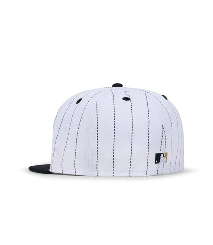 NEW ERA 5950 BROOKLYN DODGERS JACKIE ROBINSON HAT - STRIPE WHITE NEW ERA