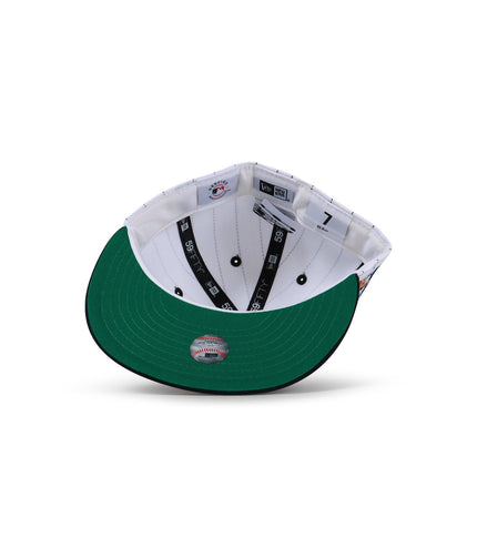 NEW ERA 5950 BROOKLYN DODGERS JACKIE ROBINSON HAT - STRIPE WHITE NEW ERA