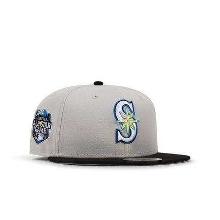 NEW ERA 5950 MARINERS ALL STAR GAME HAT - STONE/BLACK NEW ERA