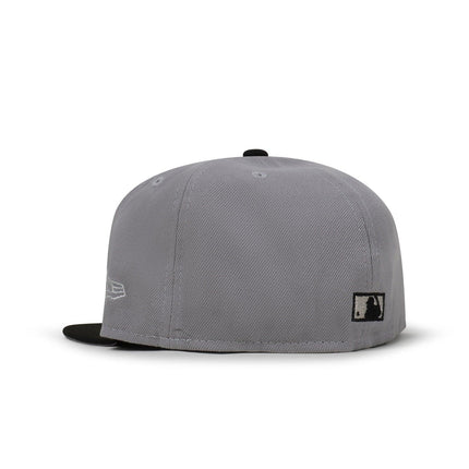 NEW ERA 5950 DODGERS 40TH ANNIVERSARY HAT - GRAY/BLACK NEW ERA