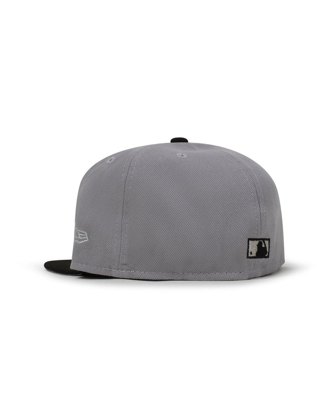 NEW ERA 5950 DODGERS 40TH ANNIVERSARY HAT - GRAY/BLACK NEW ERA